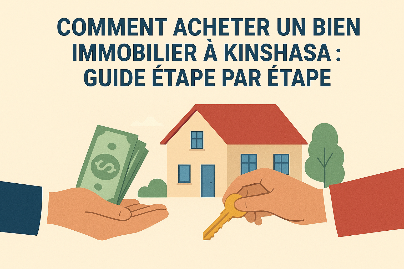 Comment acheter un bien immobilier à Kinshasa : Guide étape par étape